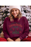 Unisex Christmas Fleece Sweatshirt