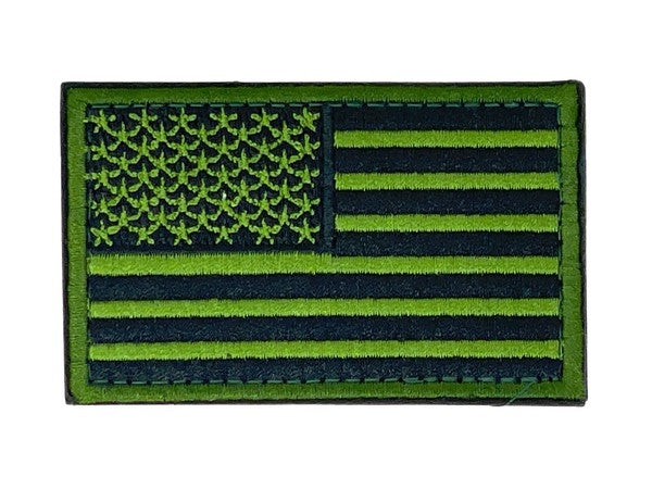 Tactical USA Flag Patch With Velcro Backing