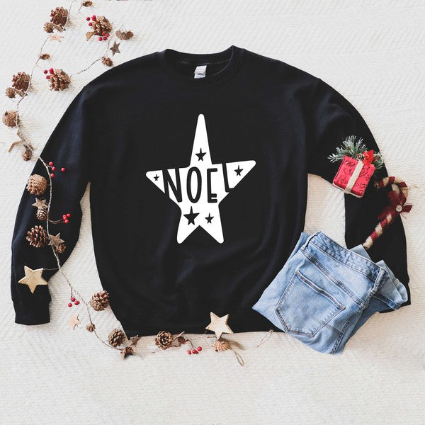 Noel Star Graphic Sweatshirt