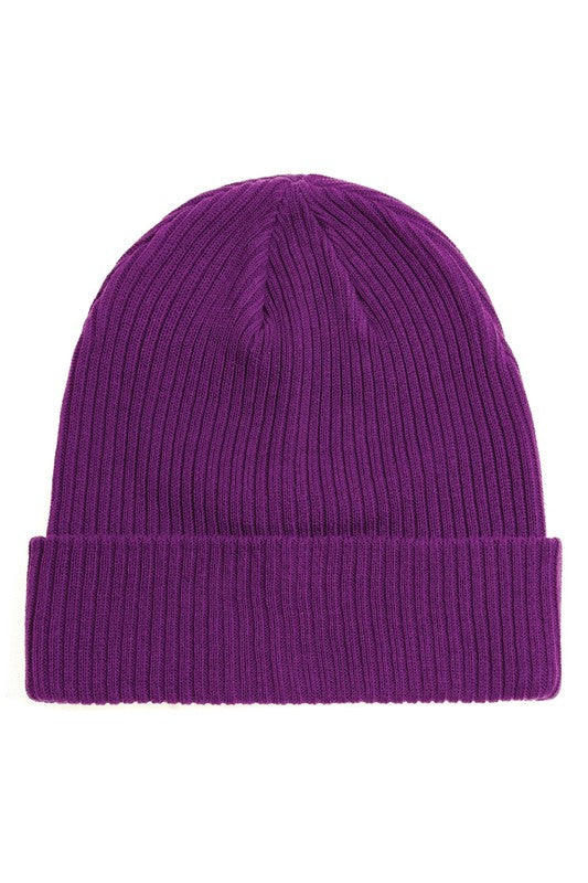 Unisex Cotton Knitted Beanies