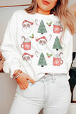 Christmas Collection Graphic Plus Size Sweatshirt