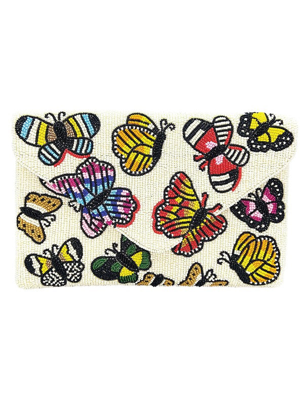 Multi Butterfly Bead Clutch