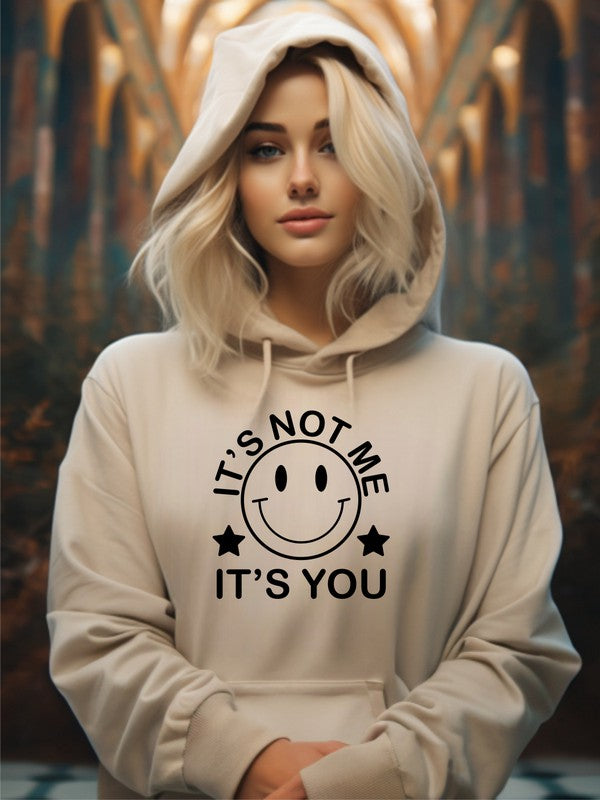 It's You Not Me Graphic Hoodie