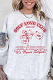 Self Love Club Oversized Sweatshirt