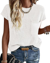 le lis Clothing Short Sleeve Sweater for Woman