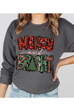 Merry and Bright Unisex Fleece Sweatshirt