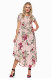 Floral Swing Casual Maxi Dress