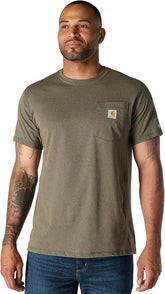 Carhartt Men's Relaxed Fit Midweight Short Sleeve Pocket