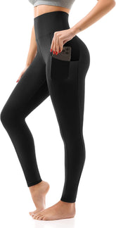 High Waisted Leggings with Pockets Women Yoga Pants