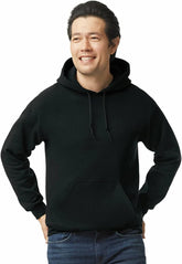 Men's Classic Black Pullover Hoodie