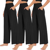 Women's Wide Leg Pants with Pockets High Waist Loose Sweatpants