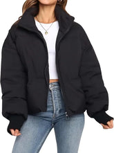Women’s Winter Cropped Puffer Jacket