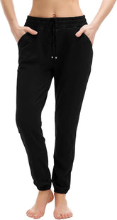 Womens Joggers with Pockets, Drawstring Sweatpants