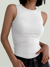 Womens Sleeveless High Neck Tank Tops