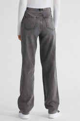 PacSun Washed Black Ripped Boyfriend Jeans