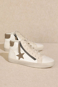 Star, High Top, Sneakers