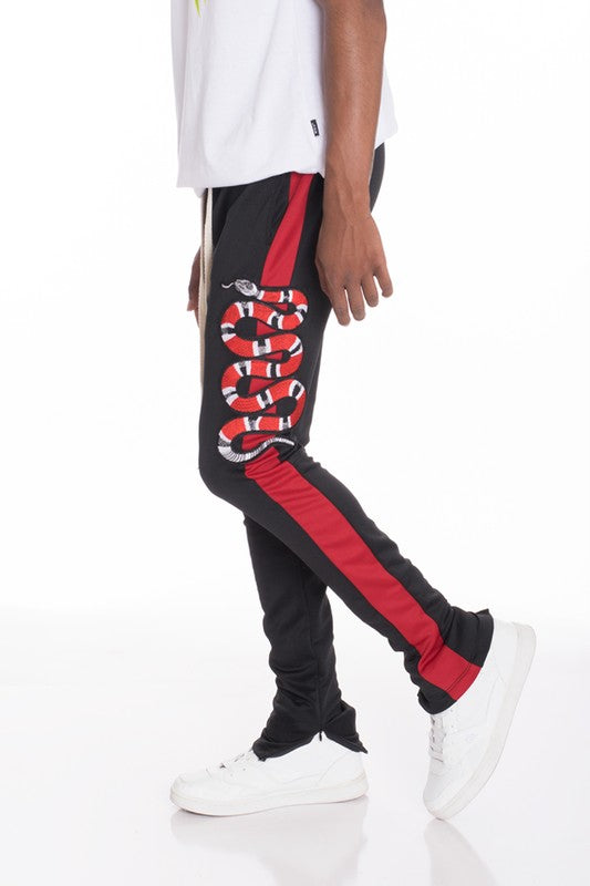 Snake Patched Track Pants for sale