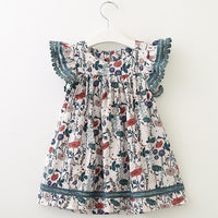 Floral Print Girls Dress