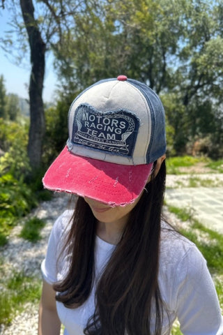 Washed Distressed Cotton Baseball Caps