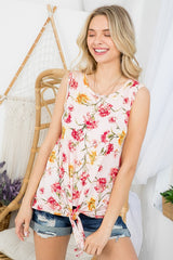 Floral Tunic Tank Top