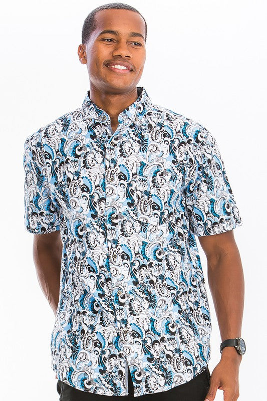 Hawaiian Button Down Shirts