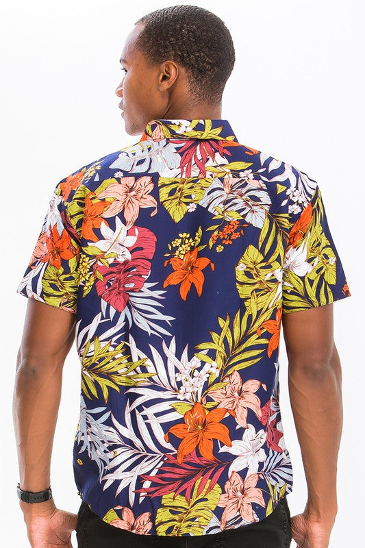 Hawaiian Button Down Shirt