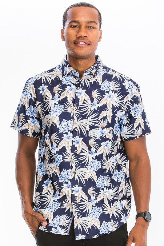Hawaiian Button Down Shirts for Men