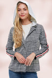 Scuba Stripe Tape Hoodie Blazer Jacket 