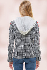 Scuba Stripe Tape Hoodie Blazer Jacket 
