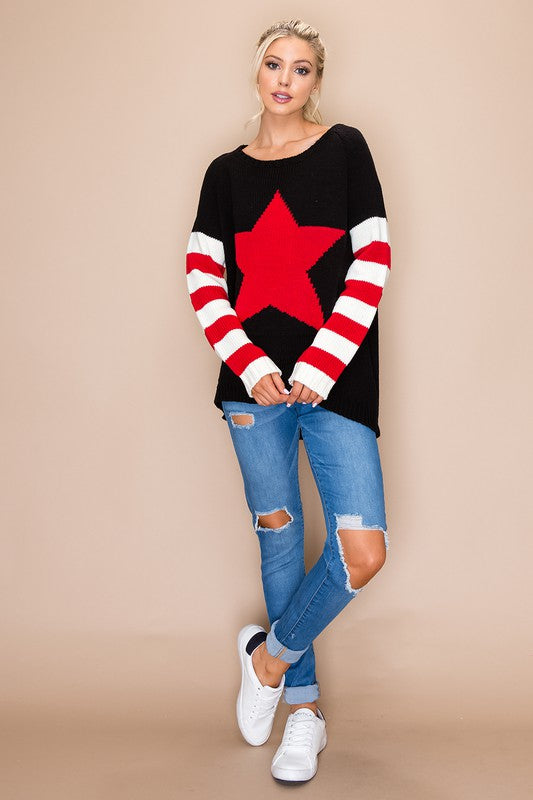 Star and Stripe Sweater