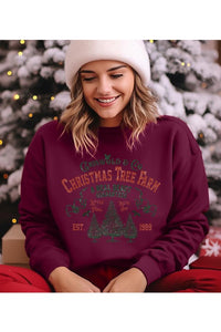 Unisex Christmas Fleece Sweatshirt