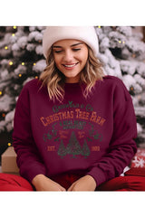 Unisex Christmas Fleece Sweatshirt