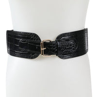 Snake Print Corset Belt