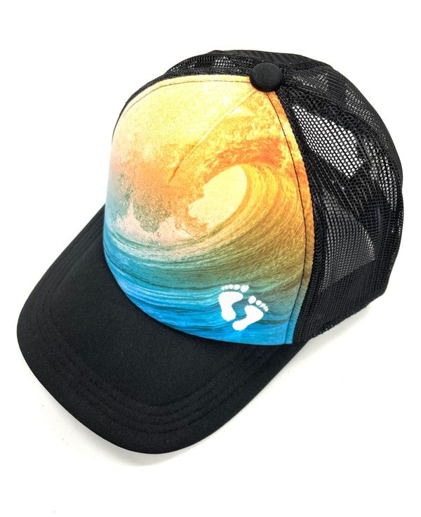 Waves Snapback Trucker Hat for sale 