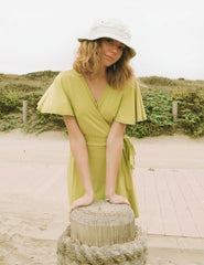 The Wrap Dress Lime
