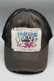 Nursing Work of Heart Patch Hat for Sale