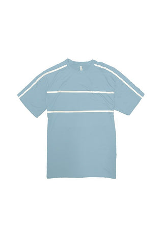 Round Neck Tape Stripe Tshirt