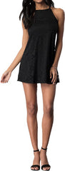 JUNIOR'S SHORT LACE PARTY DRESS