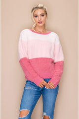 Ombre Sweater Round Top