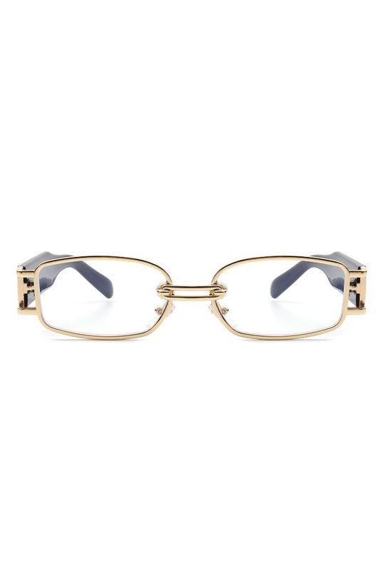 Rectangle Retro Slim Narrow Fashion Sunglasses
