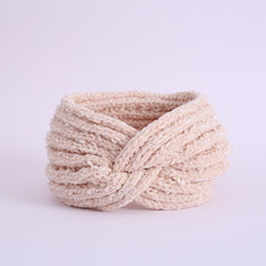 Cozy Chenille-style Yarn Head Band
