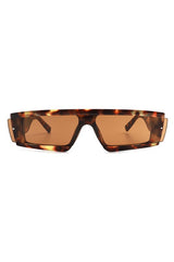 Rectangle Narrow Retro Slim Fashion Sunglasses