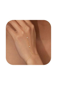 14K Gold Stackable Chain Bracelets