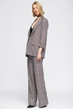 Nurode Multi Glen Plaid  Blazer