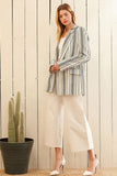 Nurode Stripe Blazer 