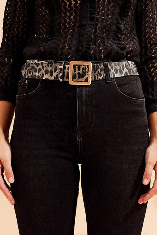 High waisted flare jeans in black