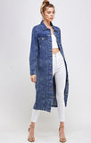 White Non-stretch Third Quarter Denim Jackets