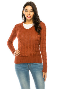 Knit Hoodie Sweater