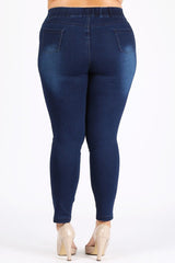 Plus Jeggings Denim Pants