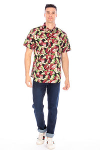 Party Wear Printed Classy Modern Men's Shirts